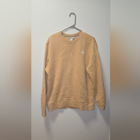 Reebok Men's Tan Sweater New Without Tags NWOT Medium MED M Pullover - Picture 4 of 8